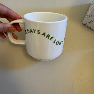 Lovevery Ceramic “The Days are Long but the Years are Short” Mug
